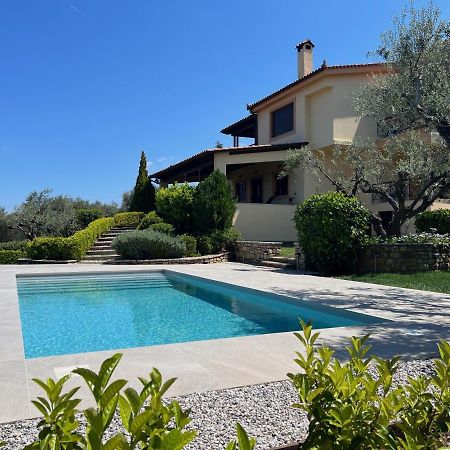 Ampelos Hillside Villa Akrata Dış mekan fotoğraf