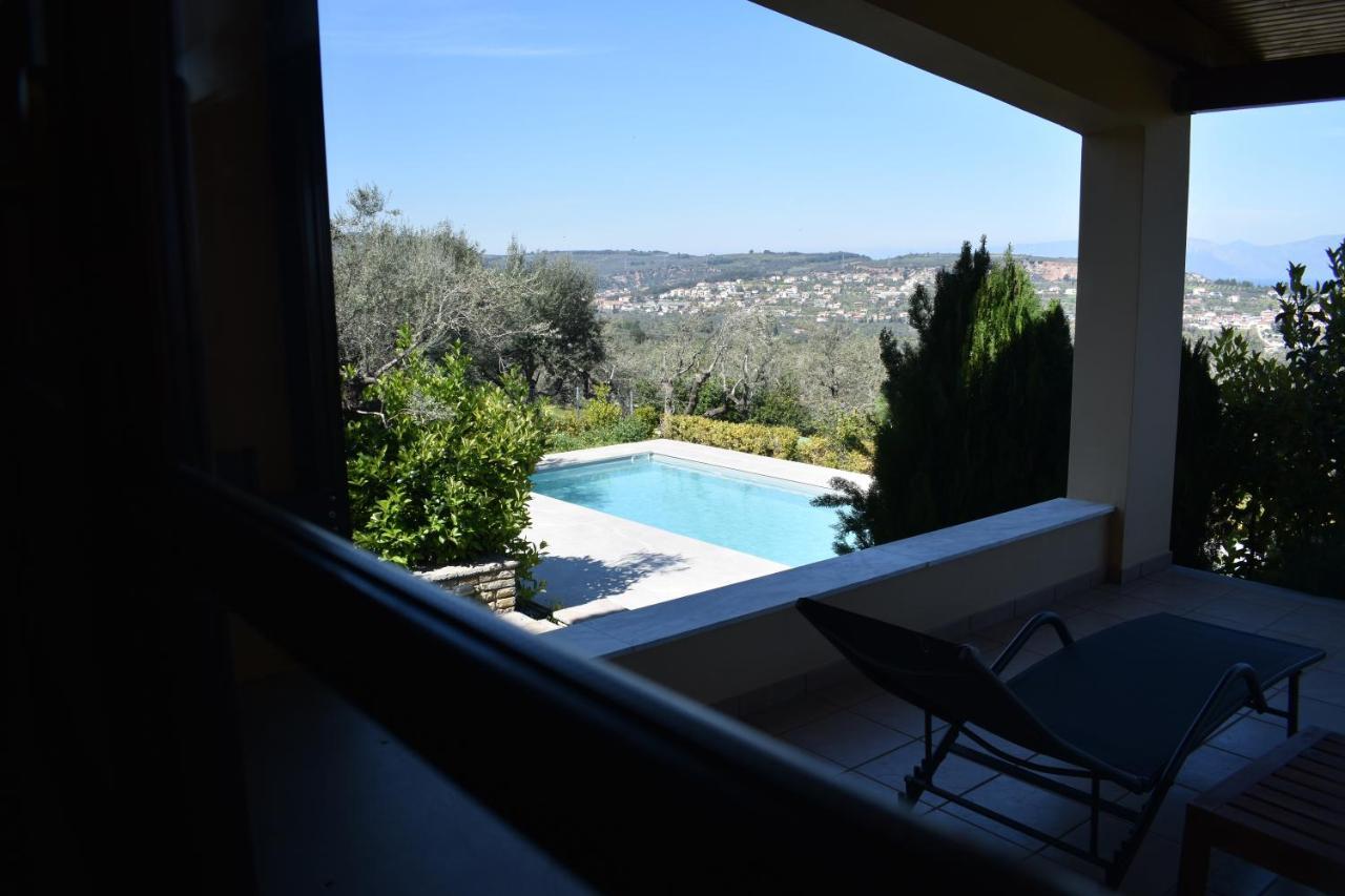 Ampelos Hillside Villa Akrata Dış mekan fotoğraf